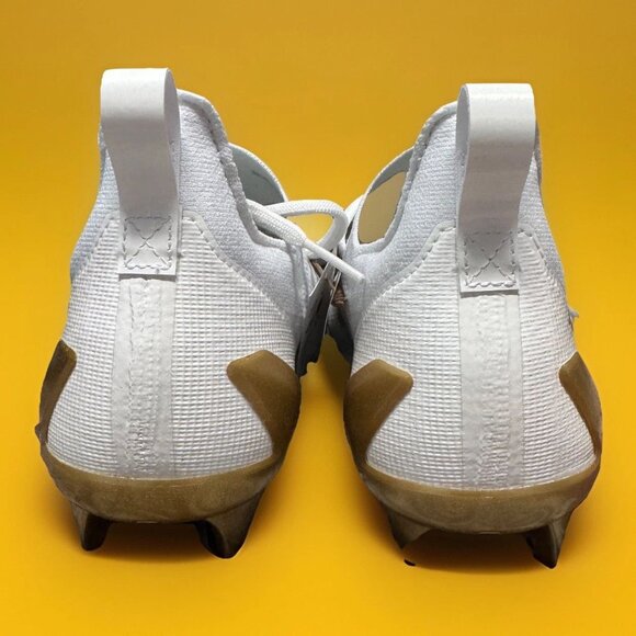 Adidas Adizero Electric+ Football Cleats White & Gold - Men's Size 9.5 - IE3287 - Picture 6 of 9